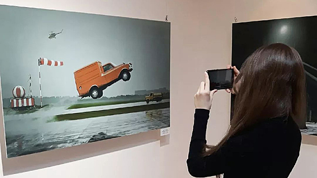 В Ноябрьске открылась выставка цифровой живописи