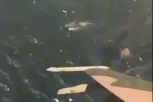 Появилось видео, как истребители Венесуэлы пролетают над эсминцем США