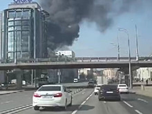 На крыше горящего элитного ЖК в центре Москвы находятся несколько пентхаусов
