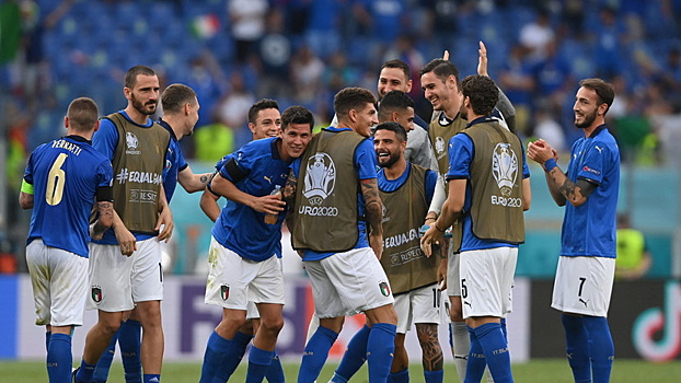 Италия выиграла третий матч на Евро подряд