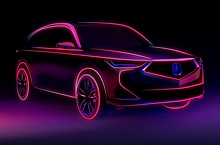 Новый Acura MDX показали на видео