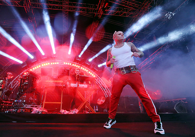 The Prodigy на ежегодном музыкальном фестивале Tuborg Greenfest в Санкт-Петербурге, 2014 год