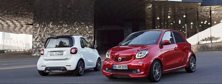 Smart BRABUS поступит в продажу в 2017 году