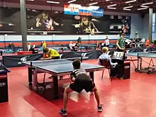 Две мужские команды из Самары участвуют в чемпионате Суперлиги по настольному теннису