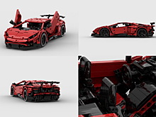 Из Lego собрали Lamborghini Aventador с дистанционным управлением