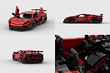 Из Lego собрали Lamborghini Aventador с дистанционным управлением