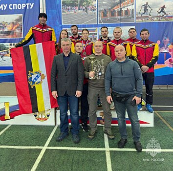 Курские огнеборцы вошли в тройку лучших на турнире в Рязани