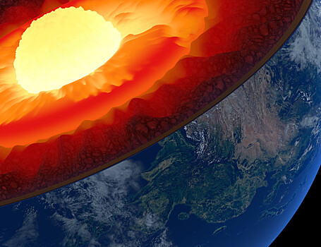 Ученые получили подробные изображения границы мантии и ядра Земли