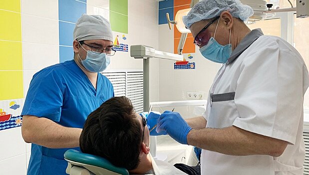 В детскую стоматологическую поликлинику на Октябрьском проспекте закупили новое оборудование