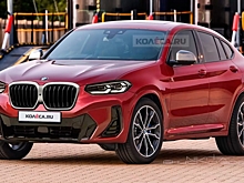 Обнародованы рендеры обновлённого BMW X4