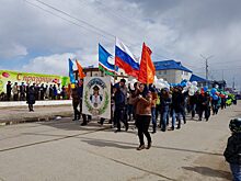 Мир! Труд! Май!: Олекминск встретил первый праздник весны