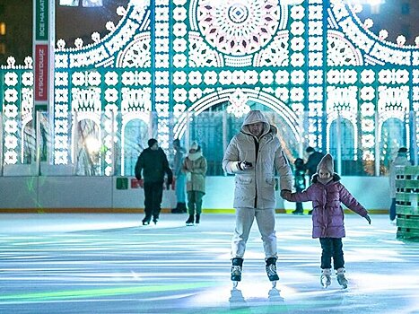 Новые катки открылись в столичных парках в рамках проекта "Зима в Москве"