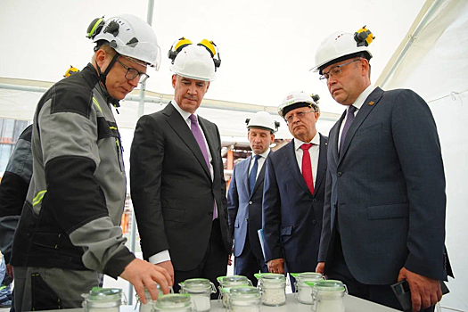 Зампредседателя правительства РФ Патрушев посетил кемеровский “Азот”