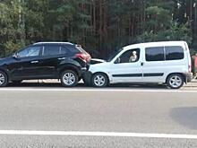 ДТП в Курске: столкновение четырёх авто