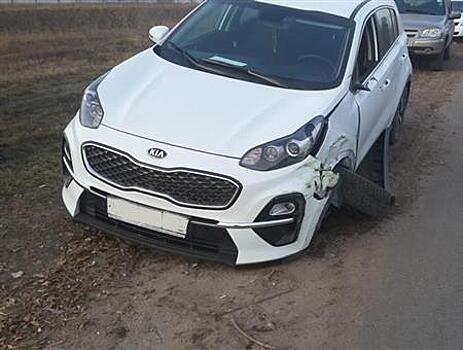 Два ребенка пострадали при столкновении Kia и Volkswagen в Сызрани
