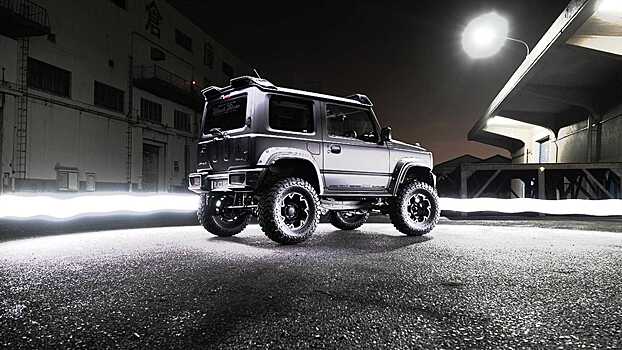 Suzuki Jimny Black Bison Edition выглядит чертовски хорошо