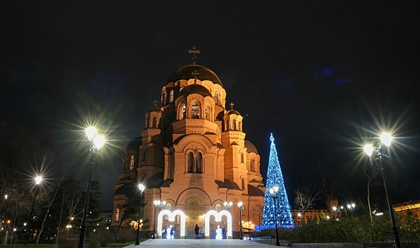 Божественная литургия пройдет в новогоднюю ночь в Волгограде