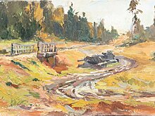 На вечное хранение в Музей Победы переданы около 100 работ художника-фронтовика Виктора Макеева