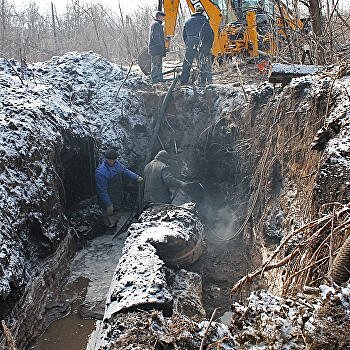 Украинский город залило нечистотами из-за прорыва канализации