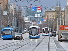 На Щербаковской отремонтировали подходы к трамвайным путям