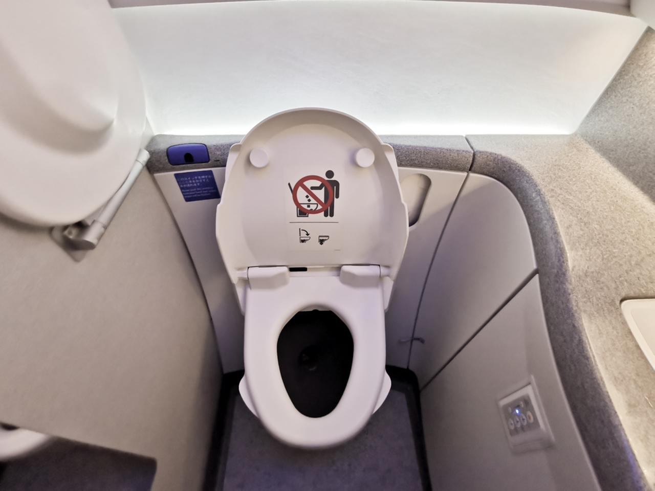 Колонка в самолет можно. Туалет в самолете. Унитаз в самолете. Туалетная комната в самолете. Смыв туалета в самолете.