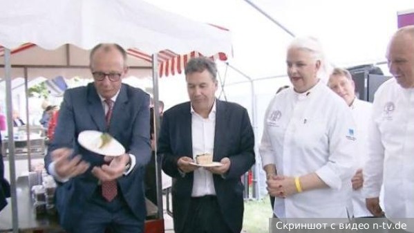 Мерц не смог «удержать Германию» в руках на мероприятии в Берлине