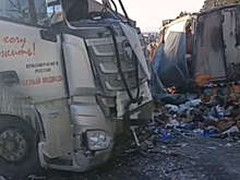 Mash: водитель фуры с надписью "Я хочу жить" выжил в жестком ДТП в Забайкалье