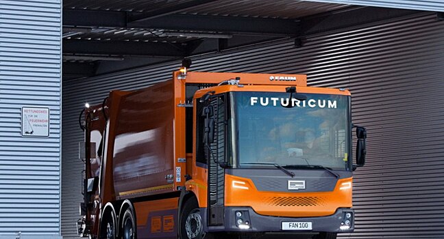 Электрогрузовик Futuricum начал оснащаться шинами Continental