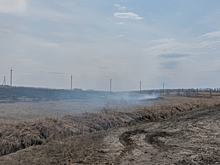 В Ульяновской области потушили ещё девять травяных пожаров