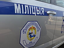 Погоня в Гродно: сбитый пьяным водителем столб упал на машину ГАИ