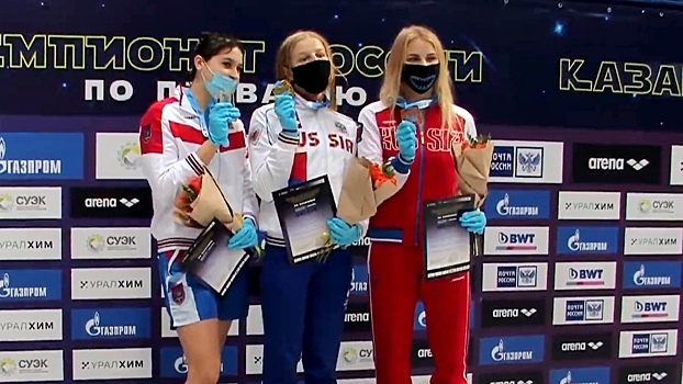 Анастасия Маркова из Вологды победила в чемпионате России по плаванию