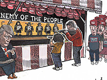 Канадский иллюстратор потерял работу после карикатуры на Трампа. В издательстве сказали, что давно хотели его заменить