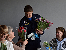 В преддверии Международного женского дня руководство УВД по ЦАО поздравило членов семей сотрудников, погибших при исполнении служебных обязанностей