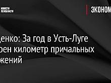 Дрозденко: За год в Усть-Луге построен километр причальных сооружений