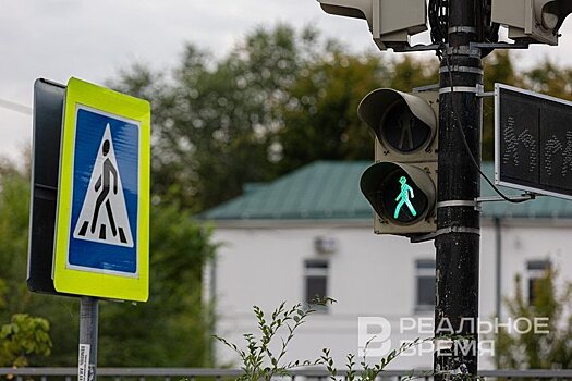 На нескольких перекрестках Казани временно не работают светофоры
