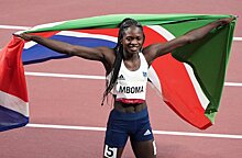 Интерсекс-атлетка Мбома завоевала серебро Олимпиады в беге на 200 метров среди женщин