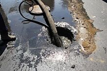 В Перми из-за дорожных строителей засорилась сеть канализации
