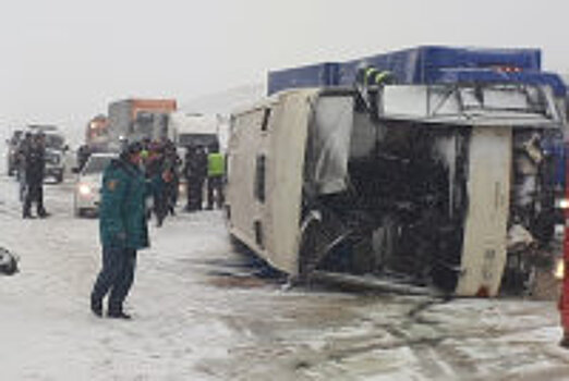 ДТП с участием автобуса из Беларуси произошло в Подмосковье