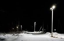 Костромские энергетики выполнили монтаж наружного освещения лыжной трассы детско-юношеской спортивной школы в с. Парфеньево