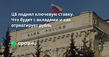 ЦБ поднял ключевую ставку. Что будет с вкладами и как отреагирует рубль