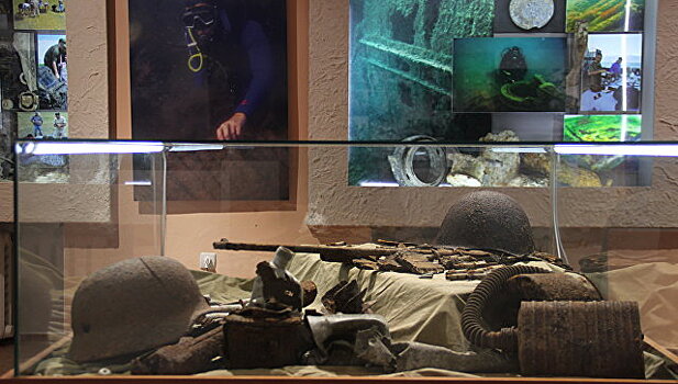 В музее Симферополя представили находки с мест боев за освобождение Крыма от фашистов