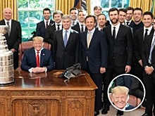 Трамп: гляньте на мои зубы. Они целые, потому что я в хоккей не играю