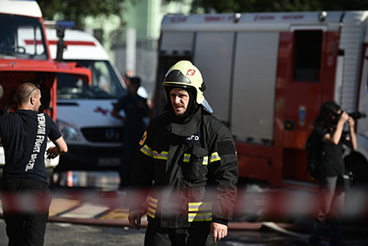 Возгорание произошло в торговом центре «Саларис» в новой Москве