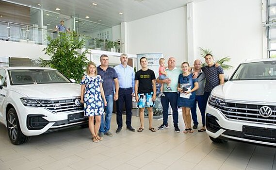 Первые два новых Volkswagen Touareg проданы в Краснодарском крае