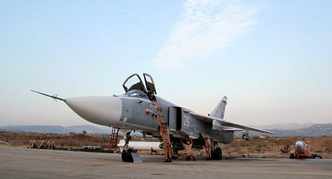 Россия передала Сирии бомбардировщики Су-24М2