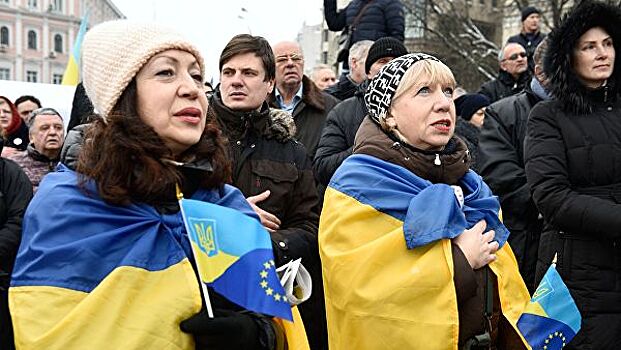 Опрос: более 60% украинцев поддержали вступление страны в Евросоюз