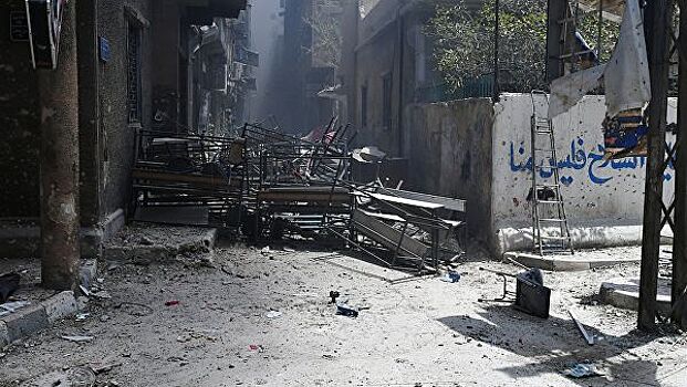 При взрыве автомобиля в Дамаске никто не пострадал