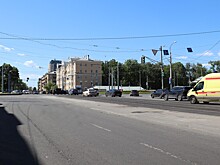 Ограничения для движения транспорта на участке дороги на площади Лядова сняты