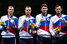 Олимпиада в Токио — 2021, фехтование, мужчины, командная рапира — результаты 1 августа, серебряная медаль России