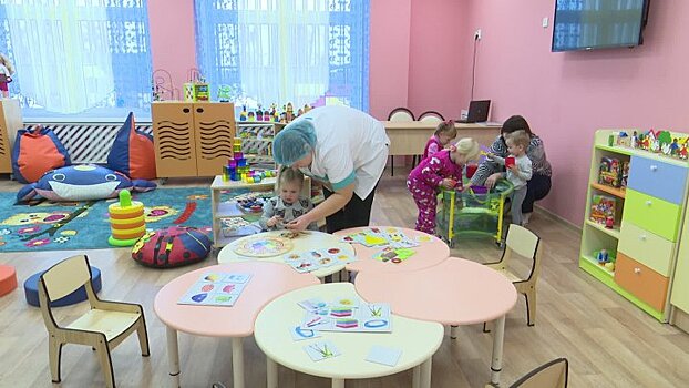 В новом детском саду под Воронежем дети изучают химию и физику